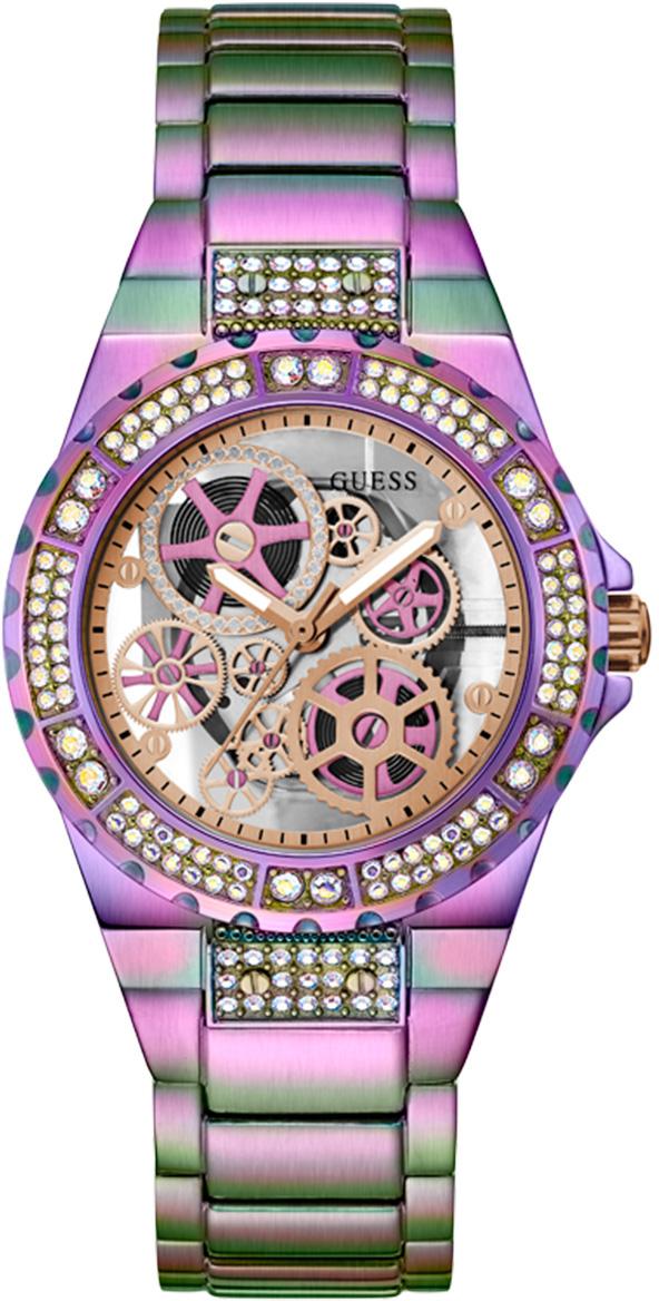 Guess GUGW0302L3 39 mm Mor Çelik Kordon Analog Kadın Kol Saati