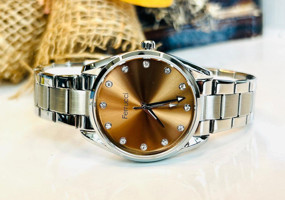 Ferrucci FC.14402FM.10 33 mm Gri Çelik Kordon Analog Kadın Kol Saati