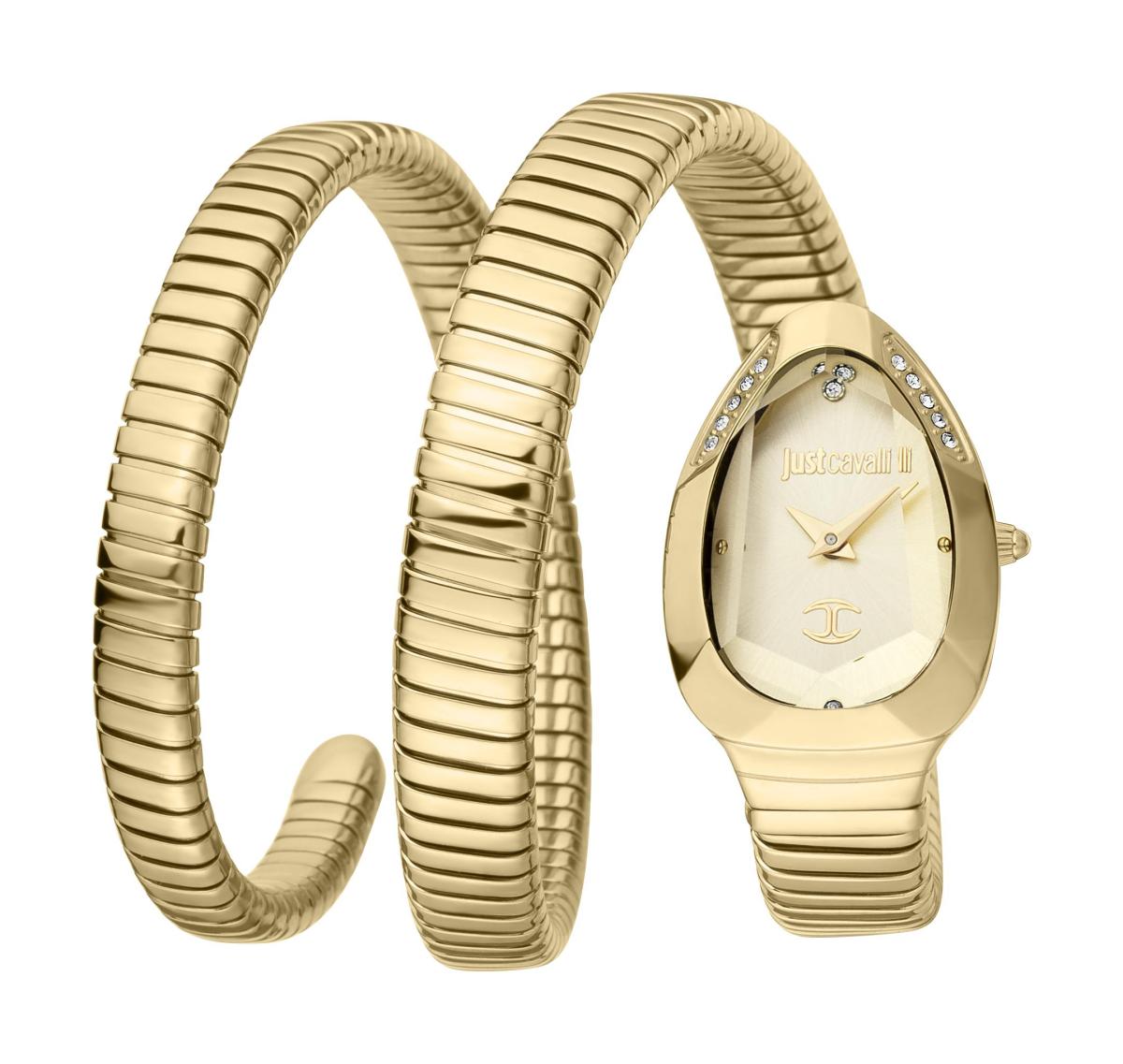 Just Cavalli JC1L209M0035 22 mm Altın Çelik Kordon Analog Kadın Kol Saati