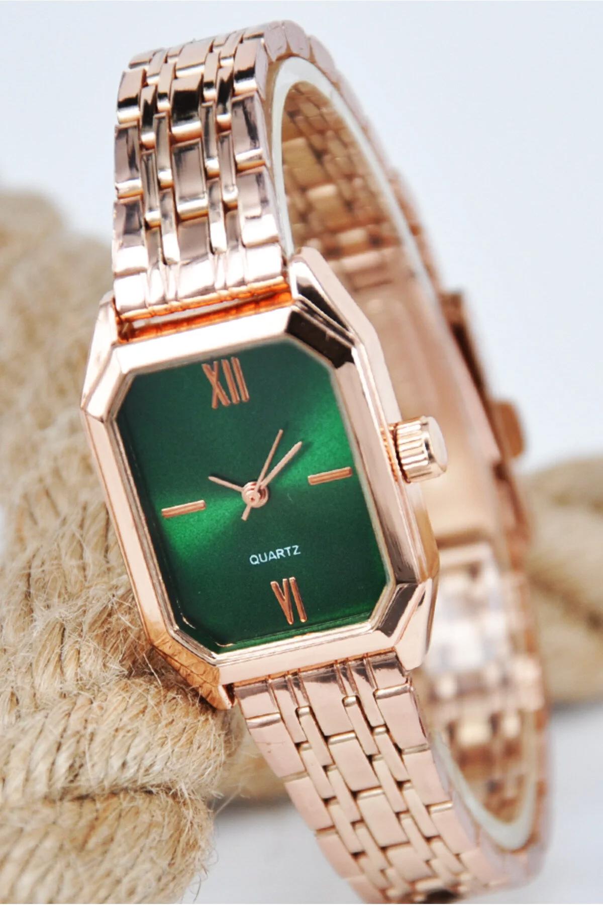 Sonsuzsaat SU-1117 30 mm Altın Metal Kordon Analog Kadın Kol Saati