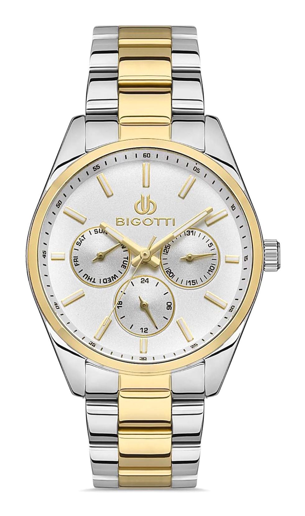 Bigotti BG.1.10368.4 36 mm Gri Çelik Kordon Analog Kadın Kol Saati