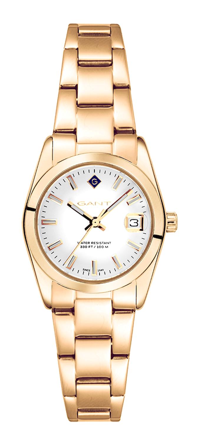 Gant G186005 Takvimli 38 mm Gri Metal Kordon Analog Kadın Kol Saati