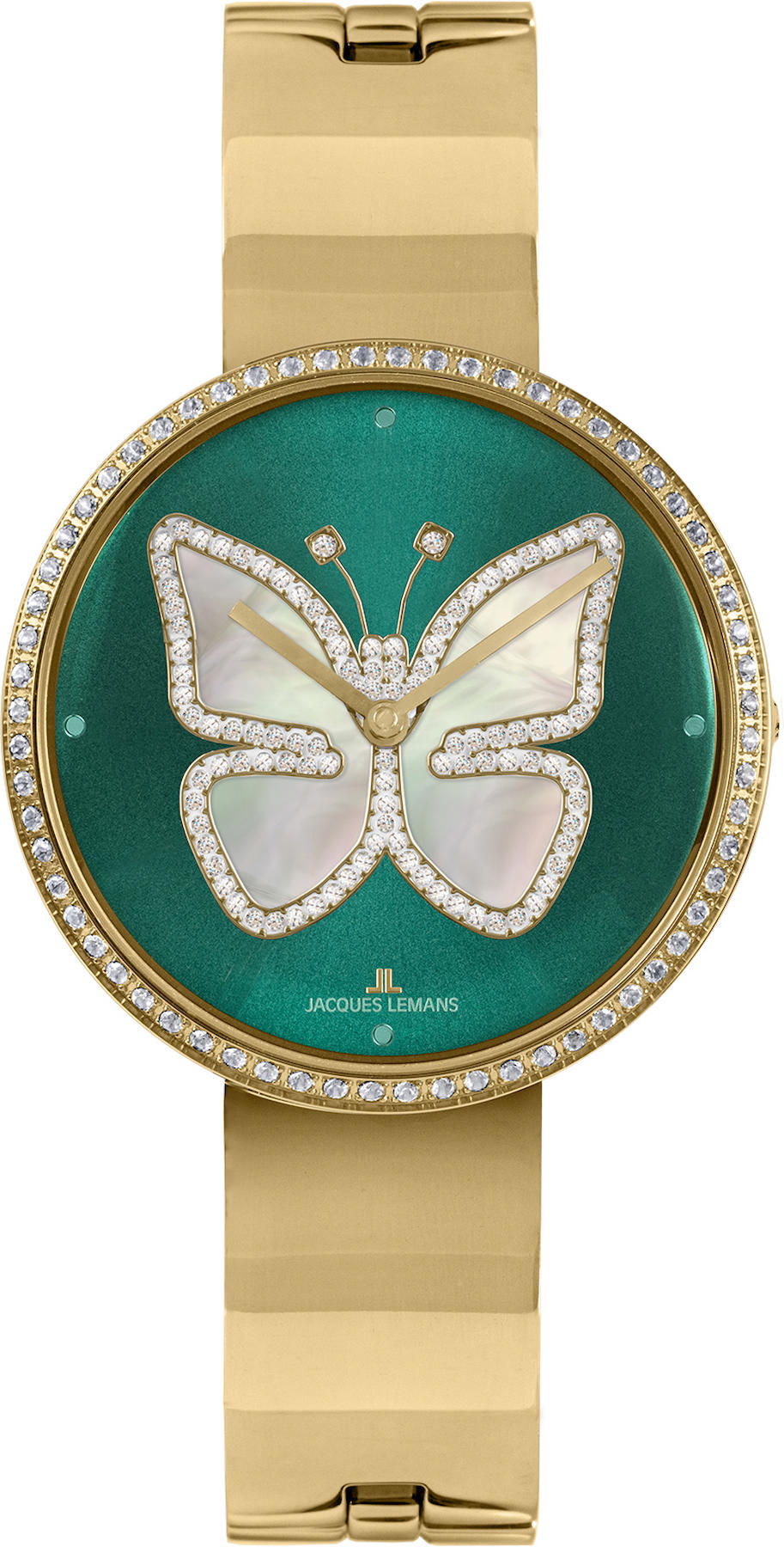 Jacques Lemans 1-2136D 36 mm Altın Çelik Kordon Analog Kadın Kol Saati