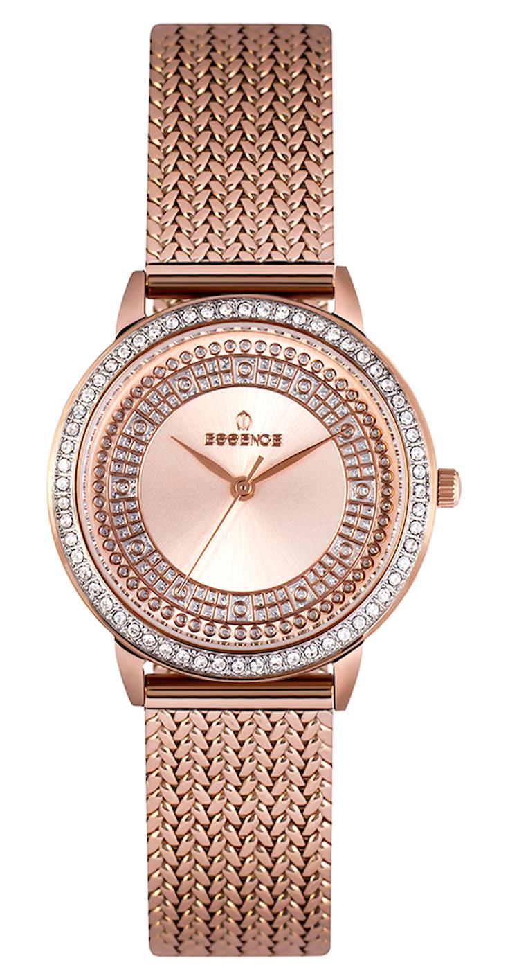 Essence ES6468FE.410 33 mm Rose Gold Hasır Kordon Analog Kadın Kol Saati