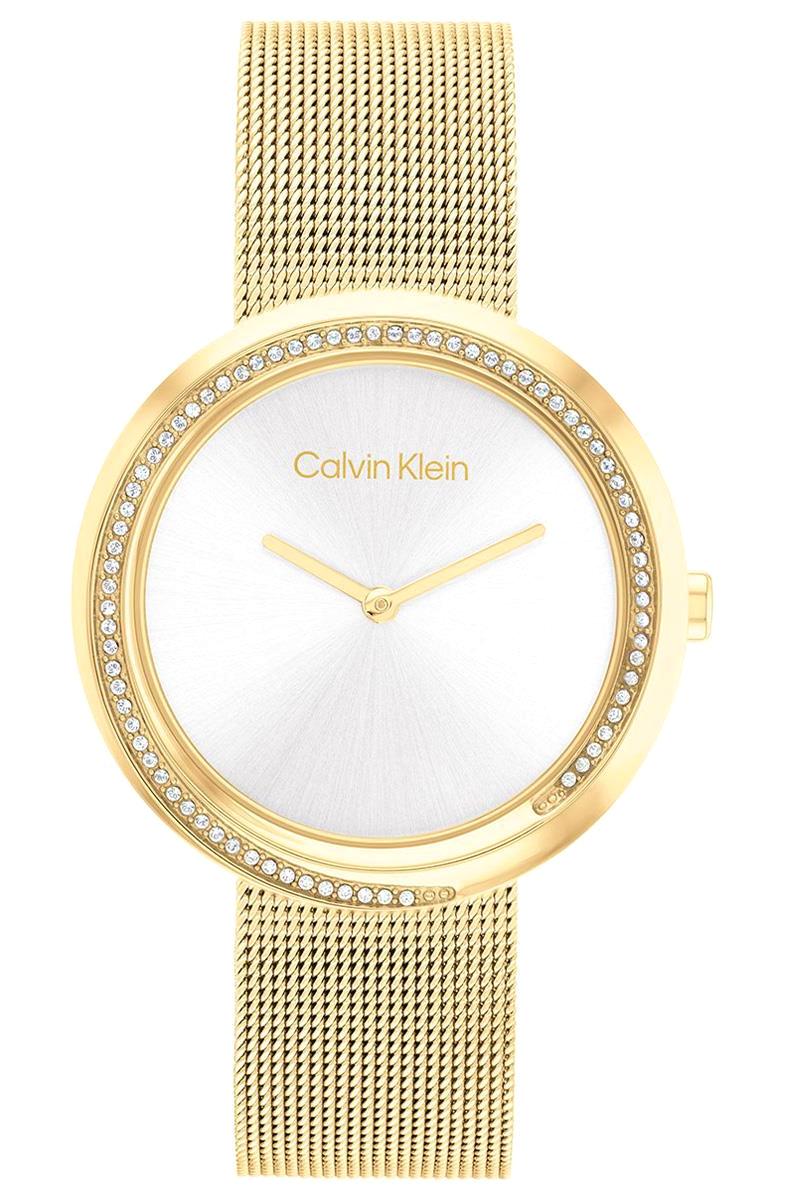 Calvin Klein CK25200150 34 mm Altın Çelik Kordon Analog Kadın Kol Saati