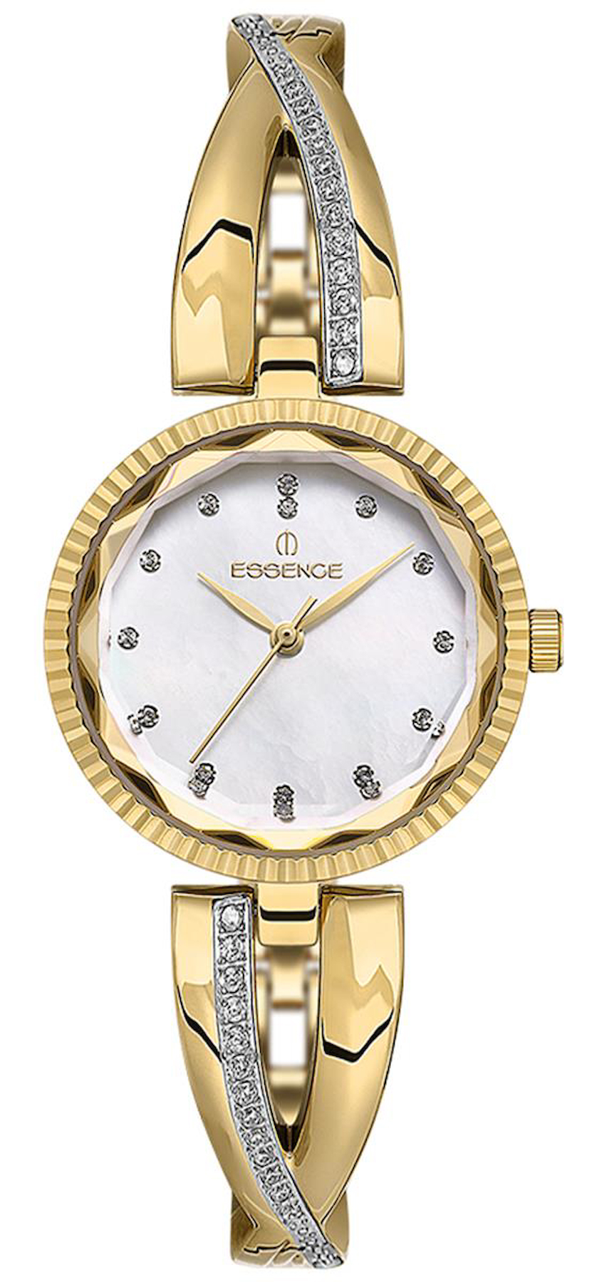 Essence D1138.120 31 mm Altın Çelik Kordon Analog Kadın Kol Saati