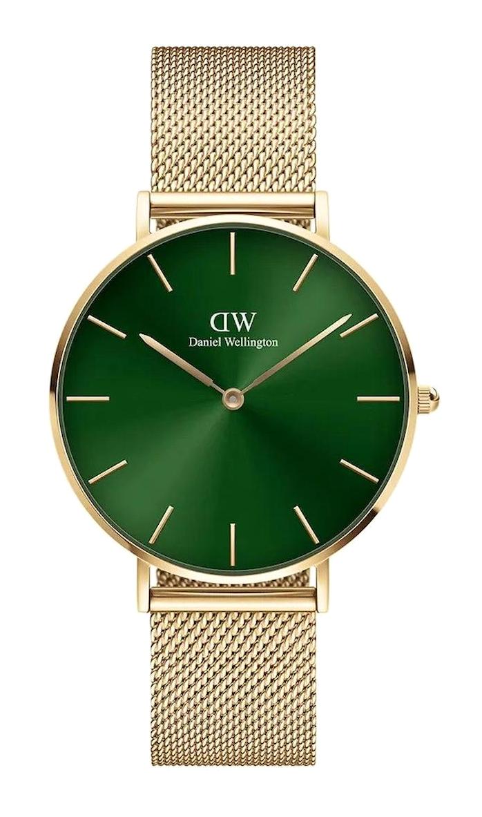 Daniel Wellington DW00100481 36 mm Altın Çelik-Hasır Kordon Analog Kadın Kol Saati