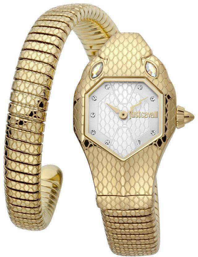 Just Cavalli JC1L177M0035 22 mm Altın Çelik Kordon Analog Kadın Kol Saati