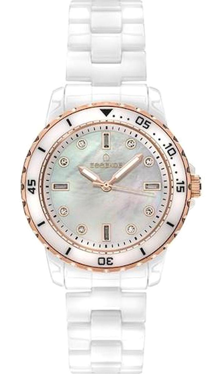 Essence ES6750FE.420 37 mm Beyaz Çelik Kordon Analog Kadın Kol Saati