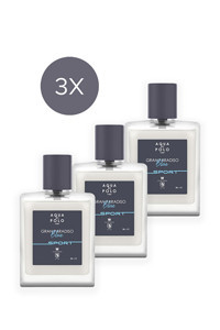 Aqua Di Polo 1987 Gran Paradiso Blue Sport 3 Parça Erkek Parfüm Seti EDP