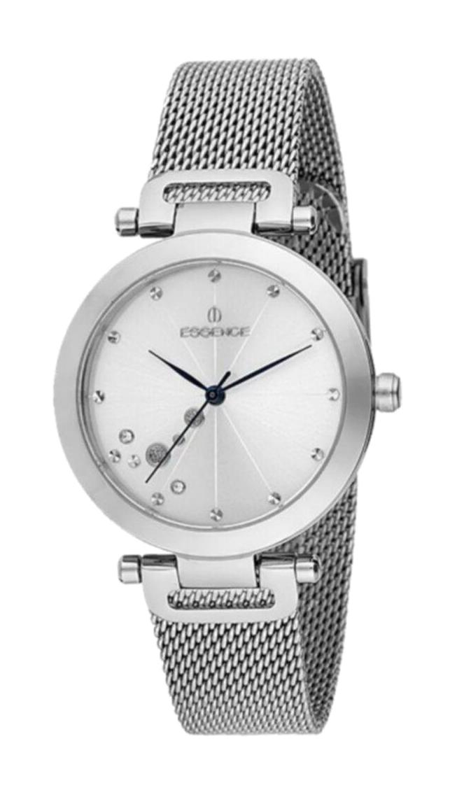 Essence ES6465FE.330 30 mm Gri Hasır Kordon Analog Kadın Kol Saati