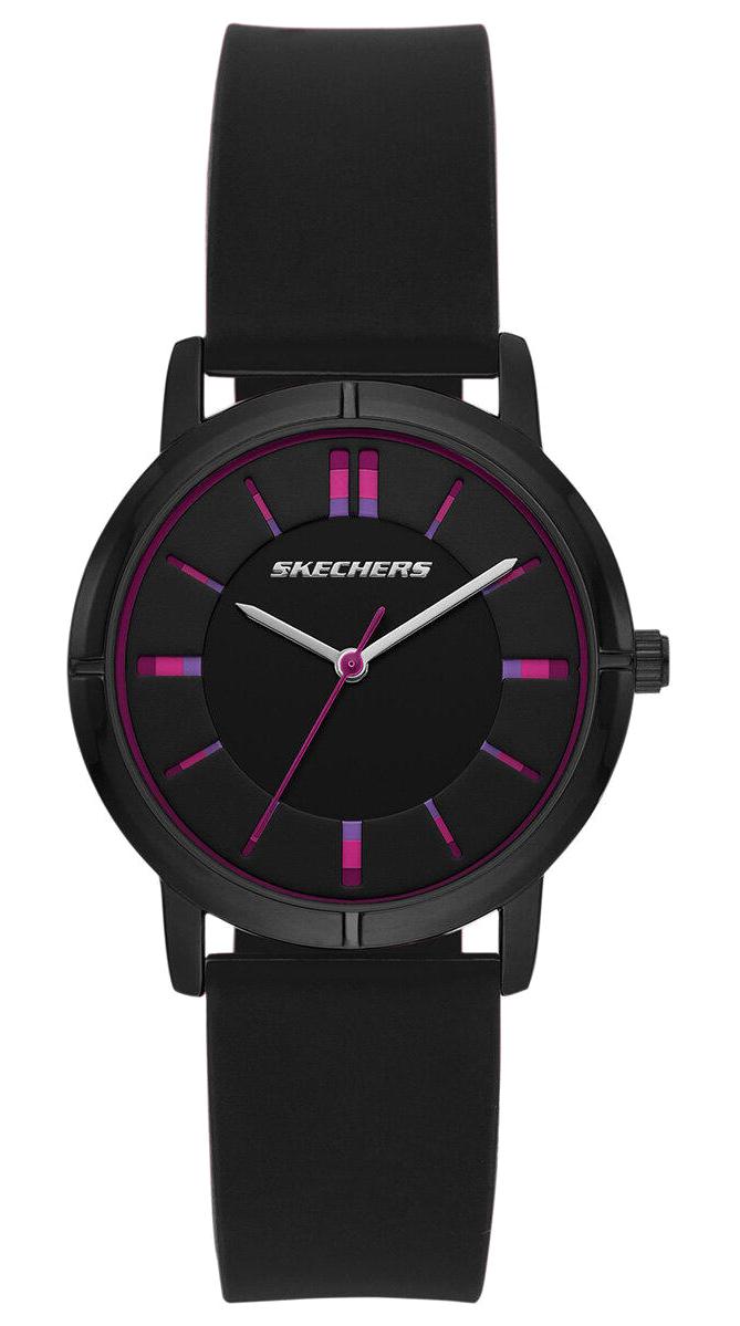 Skechers SR6284 35 mm Siyah Silikon Kordon Analog Kadın Kol Saati