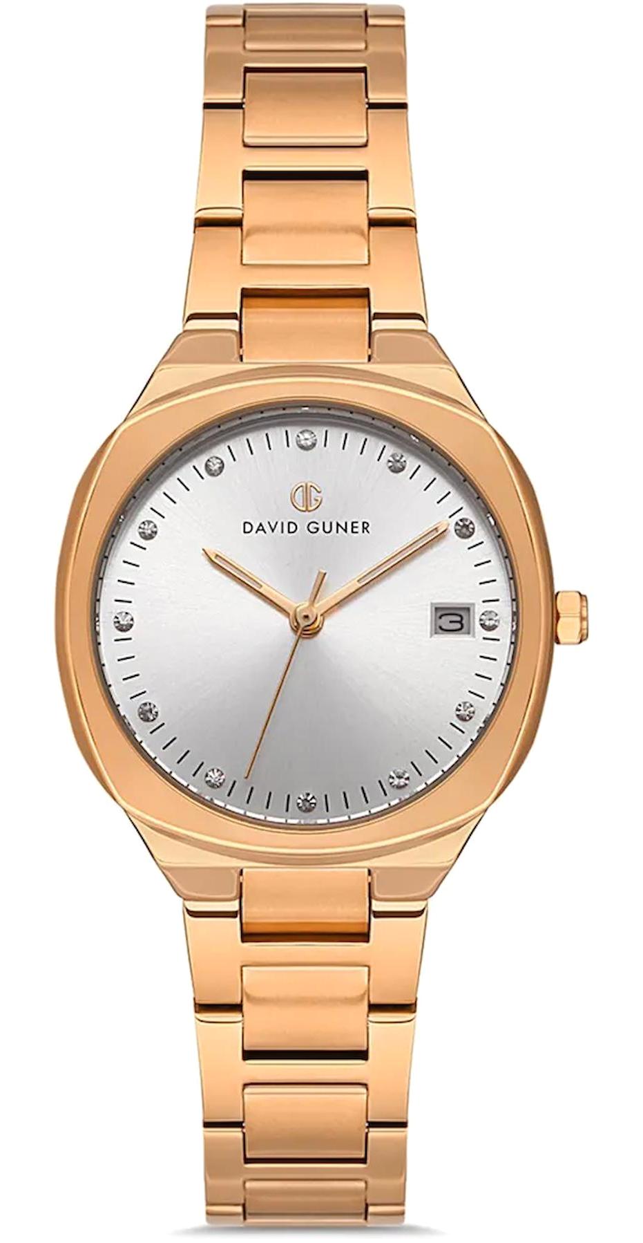 David Guner DG-8413LA-C1 32 mm Bronz Metal Kordon Analog Kadın Kol Saati