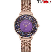 Essence ES6451FE.480 38 mm Bakır Çelik Kordon Analog Kadın Kol Saati