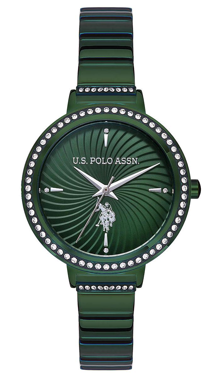 U.S. Polo Assn USPA2055-04 34 mm Yeşil Çelik Kordon Analog Kadın Kol Saati