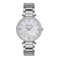 Ferrucci FC.11684M.01 35 mm Gri Metal Kordon Analog Kadın Kol Saati