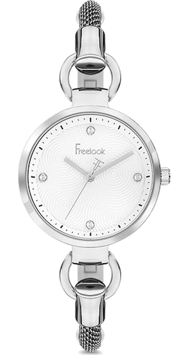 Freelook F.4.1041.01 34 mm Gri Metal Kordon Analog Kadın Kol Saati