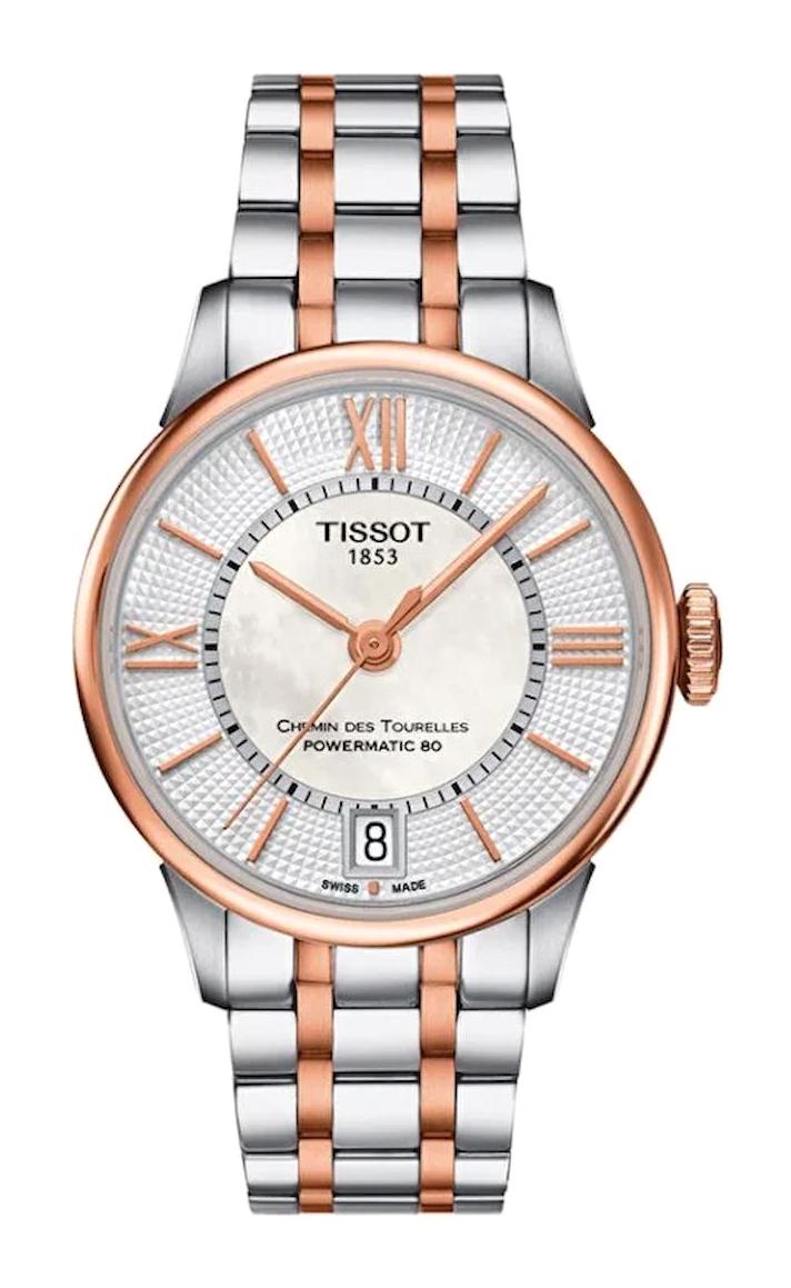 Tissot T0992072211802 Takvimli 32 mm Gri-Rose Gold Çelik Kordon Analog Kadın Kol Saati