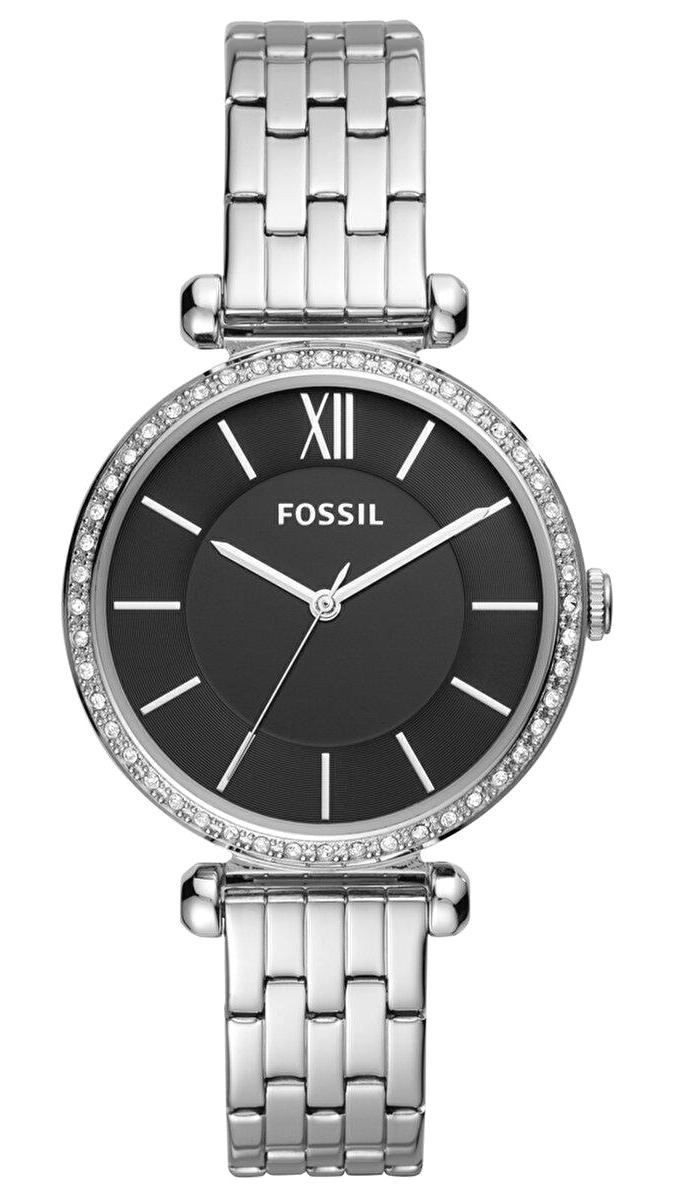 Fossil FBQ3496 36 mm Gri Çelik Kordon Analog Kadın Kol Saati