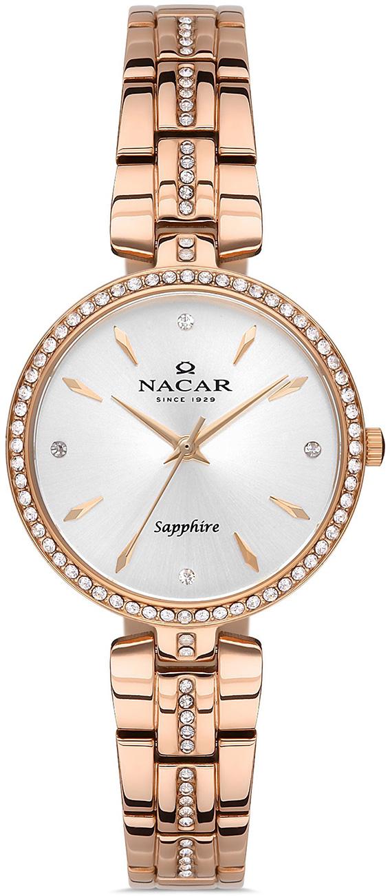 Nacar 36-391049-RSMS 33 mm Rose Gold Metal Kordon Analog Kadın Kol Saati