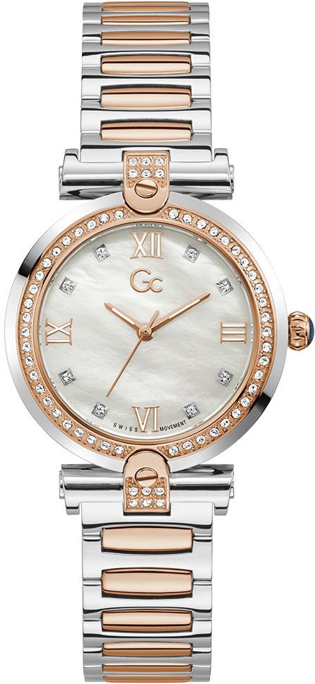 Guess GCY96004L1MF 34 mm Gri-Rose Gold Çelik Kordon Analog Kadın Kol Saati