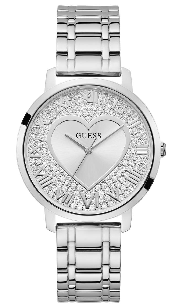 Guess GUU1400L1M 40 mm Gri Çelik Kordon Analog Kadın Kol Saati