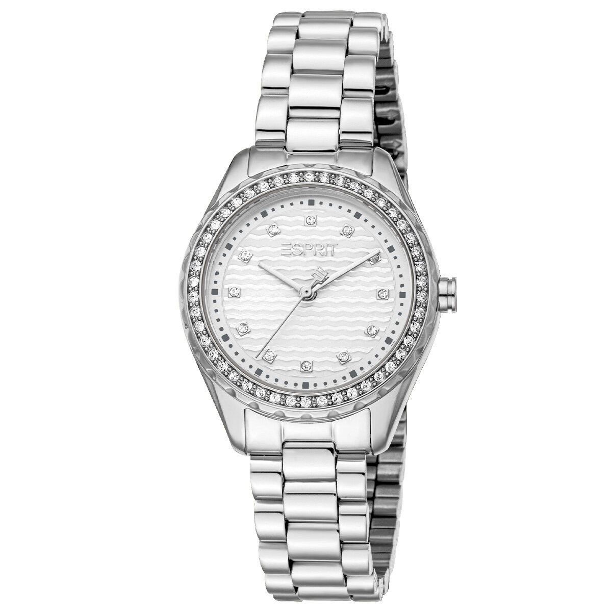 Esprit ES1L452M0015 30 mm Gri Çelik Kordon Analog Kadın Kol Saati