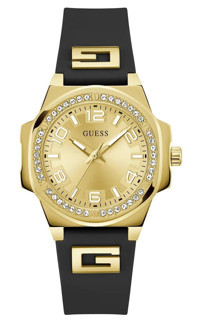 Guess GUGW0617L5 36 mm Siyah Silikon Kordon Analog Kadın Kol Saati