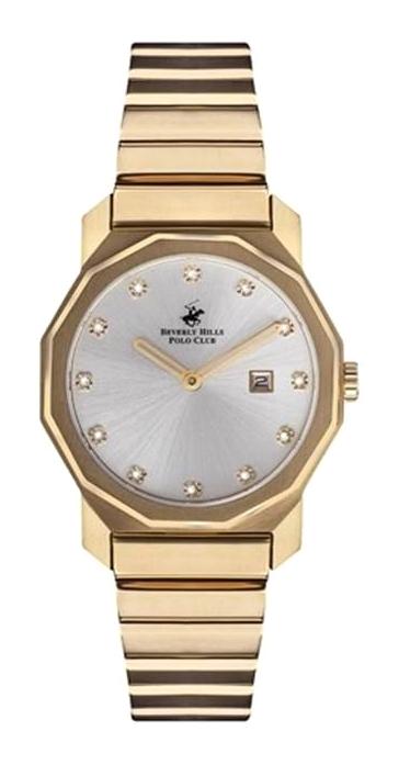 Beverly Hills Polo Club BP3141X.130 35 mm Rose Gold Çelik Kordon Analog Kadın Kol Saati