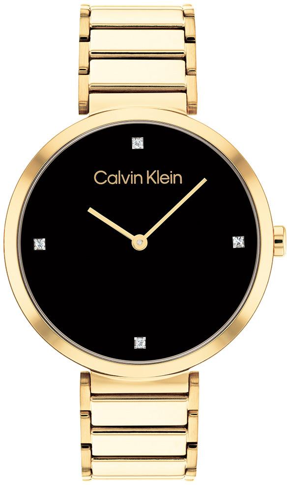 Calvin Klein CK25200136 34 mm Altın Çelik Kordon Analog Kadın Kol Saati