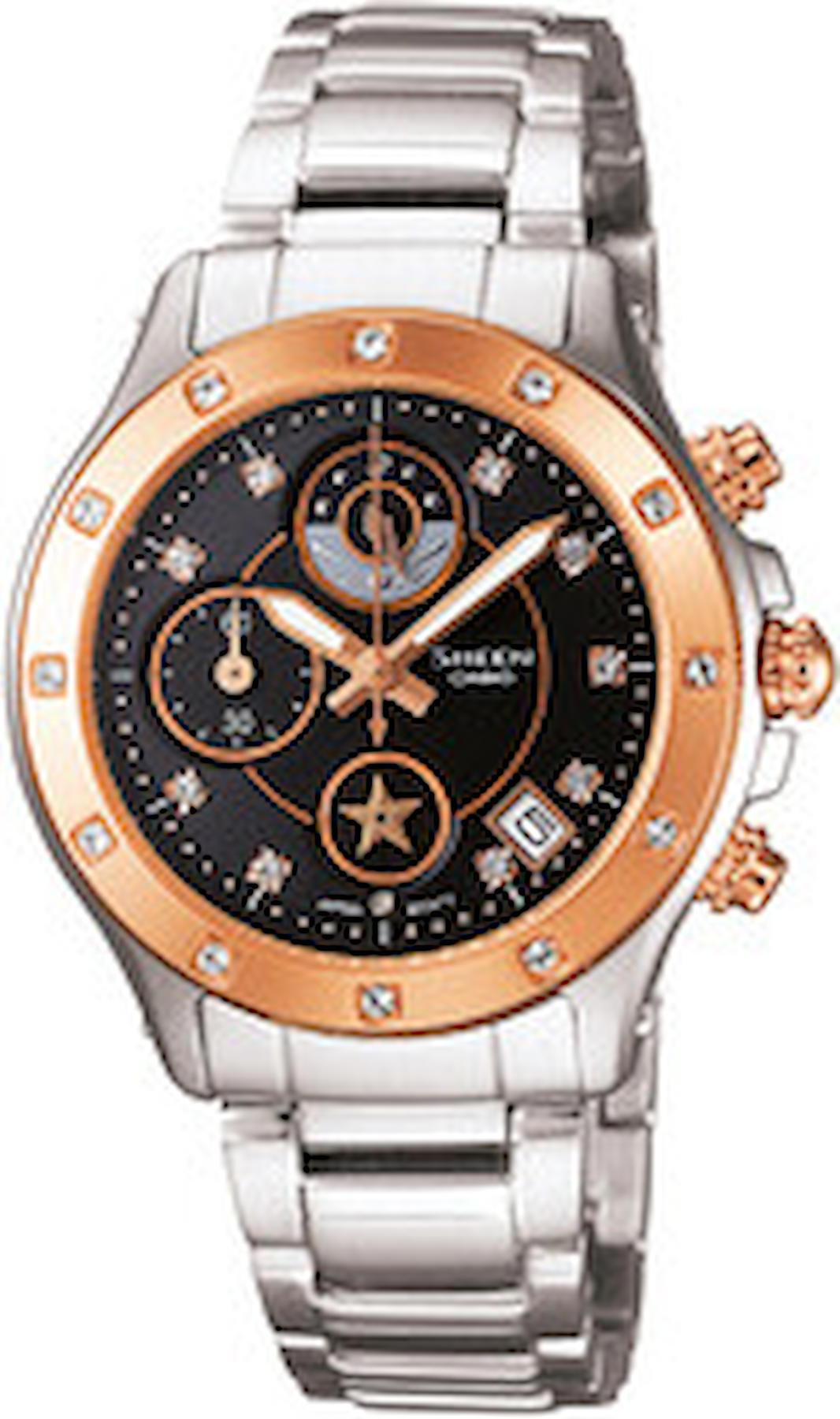 Casio SHN-5511SG-1ADR Takvimli 34 mm Gri Çelik Kordon Analog Kadın Kol Saati