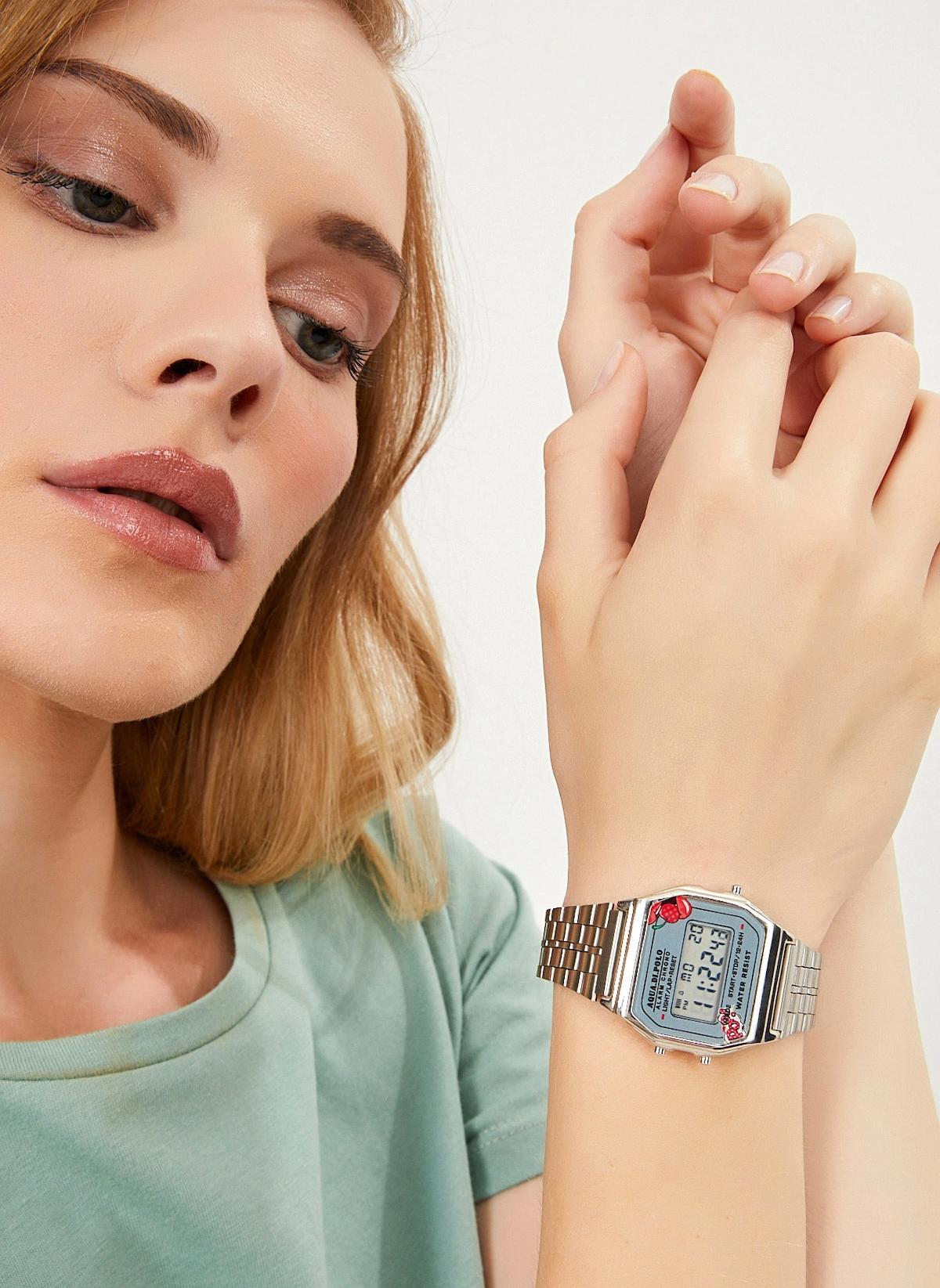 Aqua Di Polo APWA063501 30 mm Gri Çelik Kordon Analog Kadın Kol Saati