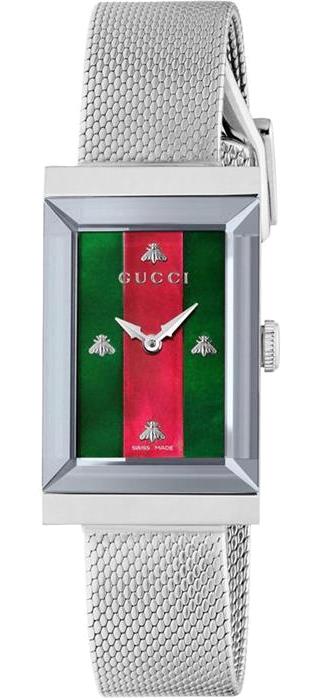 Gucci YA147401 36 mm Gri Çelik Kordon Analog Kadın Kol Saati