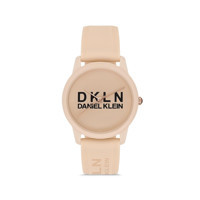 Daniel Klein DK.1.12645.7 36 mm Pembe Silikon Kordon Analog Kadın Kol Saati
