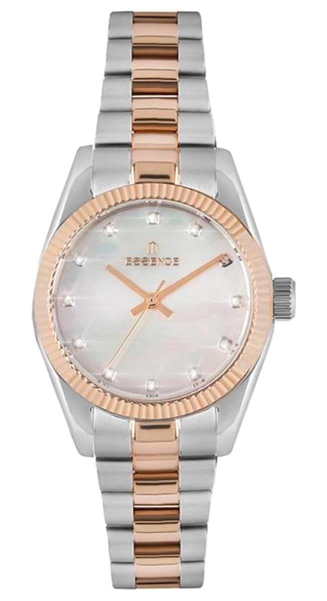 Essence ES6589FE.520 32 mm Gri-Rose Gold Çelik Kordon Analog Kadın Kol Saati