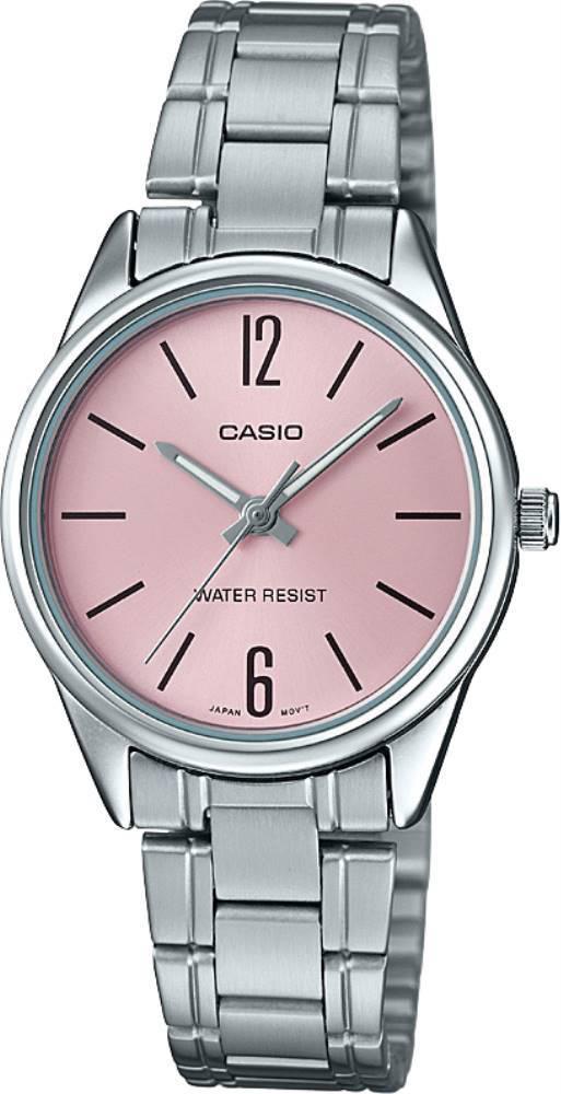 Casio LTP-V005D-4BUDF 28 mm Gri Çelik Kordon Analog Kadın Kol Saati