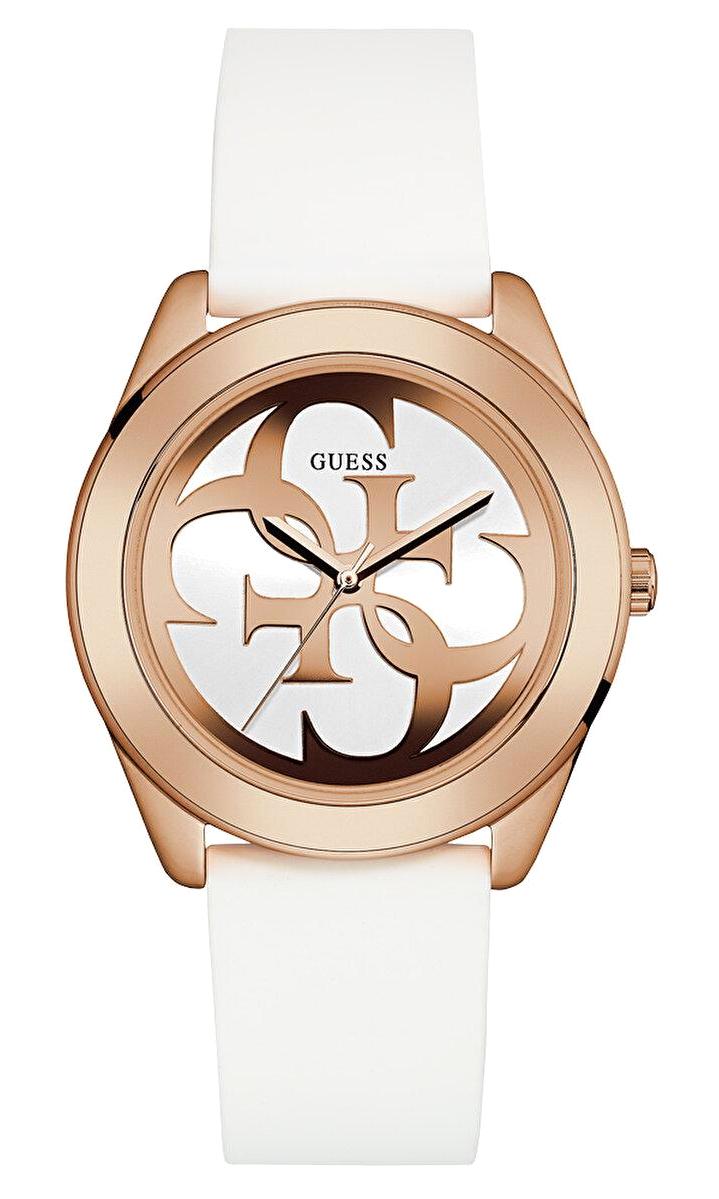 Guess GUW0911L5 38 mm Beyaz Silikon Kordon Analog Kadın Kol Saati