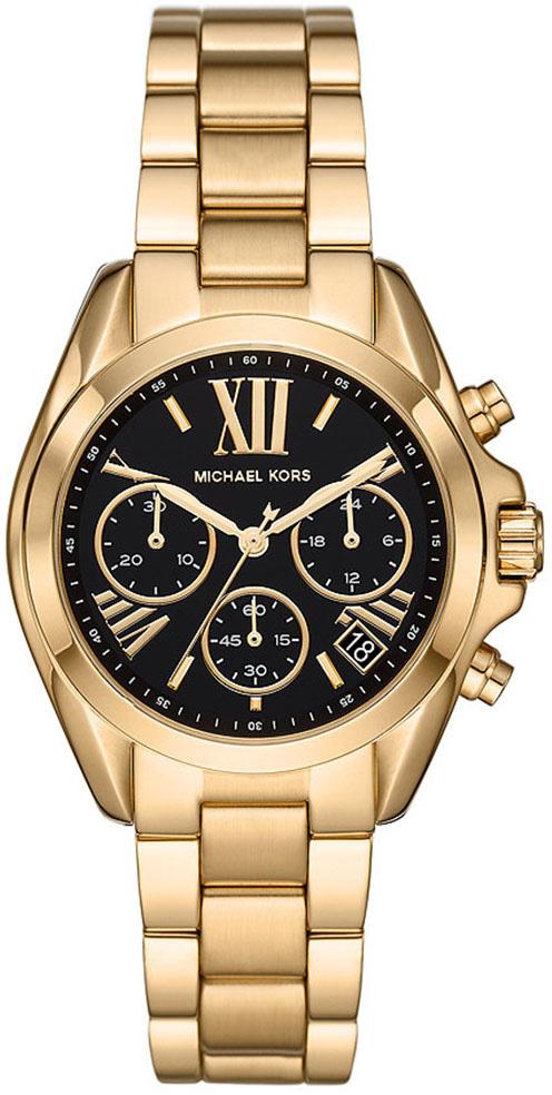 M&K MK6959 Takvimli 36 mm Altın Metal Kordon Analog Kadın Kol Saati