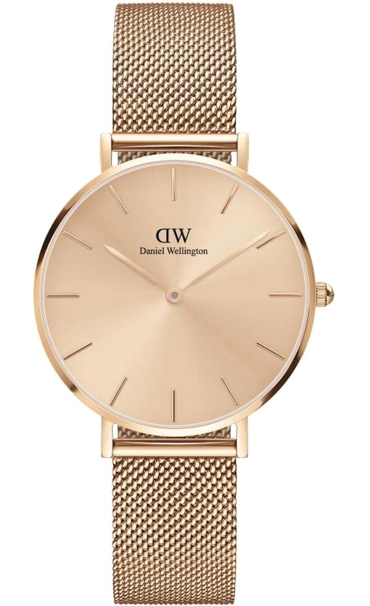 Daniel Wellington DW00100471 28 mm Rose Gold Çelik-Hasır Kordon Analog Kadın Kol Saati