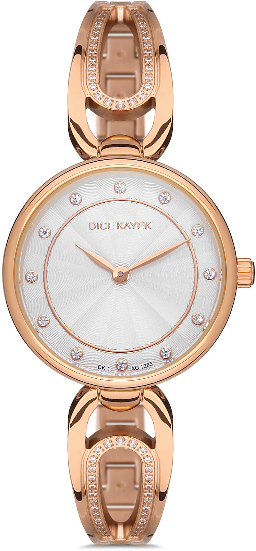 Dice Kayek DK.1.AG1285.04 32 mm Rose Gold Metal Kordon Analog Kadın Kol Saati