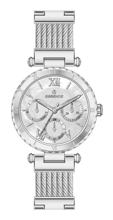 Essence ES6717FE.320 34 mm Gri Çelik Kordon Analog Kadın Kol Saati