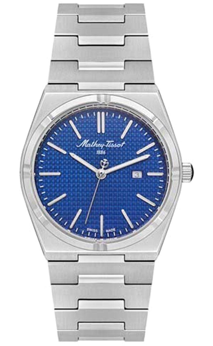 Mathey-Tissot D117ABU Takvimli 26-30 mm Gri Çelik Kordon Analog Kadın Kol Saati