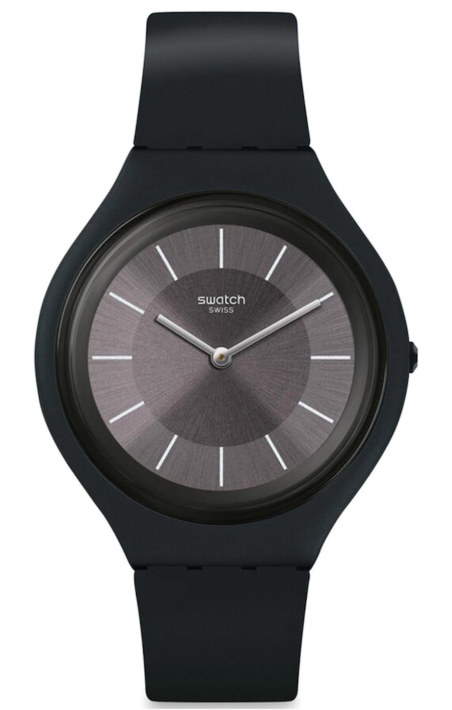 Swatch SVUB106 40 mm Siyah Silikon Kordon Analog Kadın Kol Saati