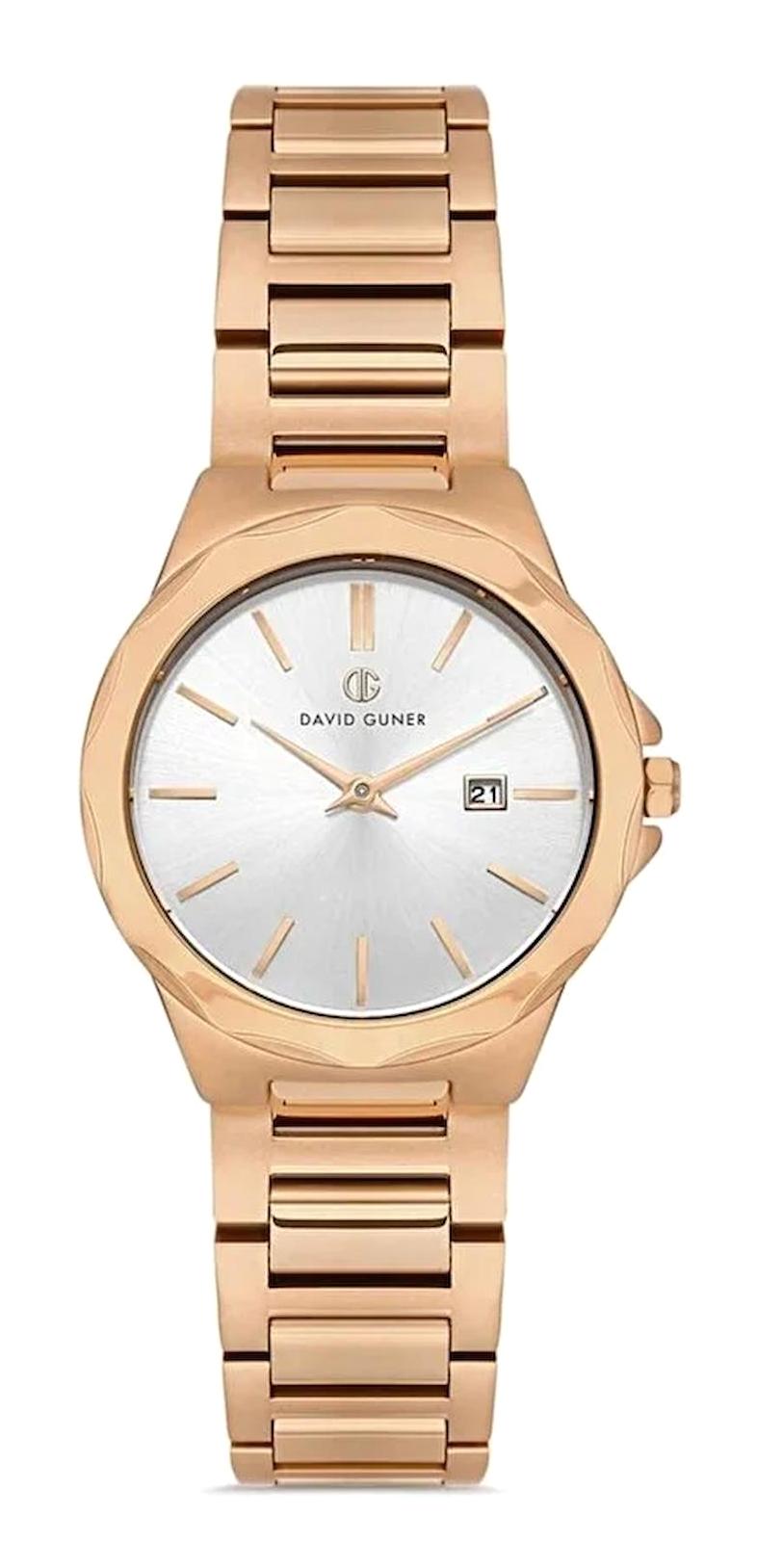 David Guner DG-8421LA-C1 32 mm Bronz Metal Kordon Analog Kadın Kol Saati