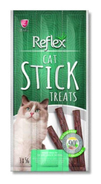 Reflex Kuzu Etli Tahılsız Kedi Ödül Çubuğu 15 gr