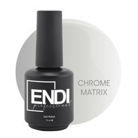 Endi Professional Inox Serisi Chrome Matrix Gri Parlak Kalıcı Oje