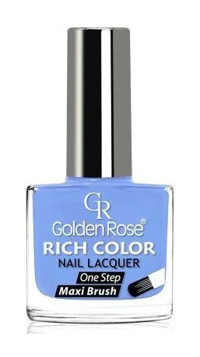 Golden Rose Rich Color Nail Lacquer 62 Mavi Parlak Oje
