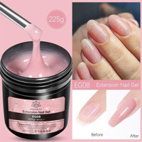 Born Pretty Extension Nail EG08 Pembe Parlak Kalıcı Jel Oje