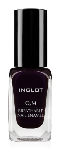 Inglot O2M Breathable Nail Enamel 693 Siyah Parlak Oje