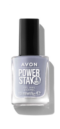 Avon Power Stay Taboo Blue Gri Parlak Oje